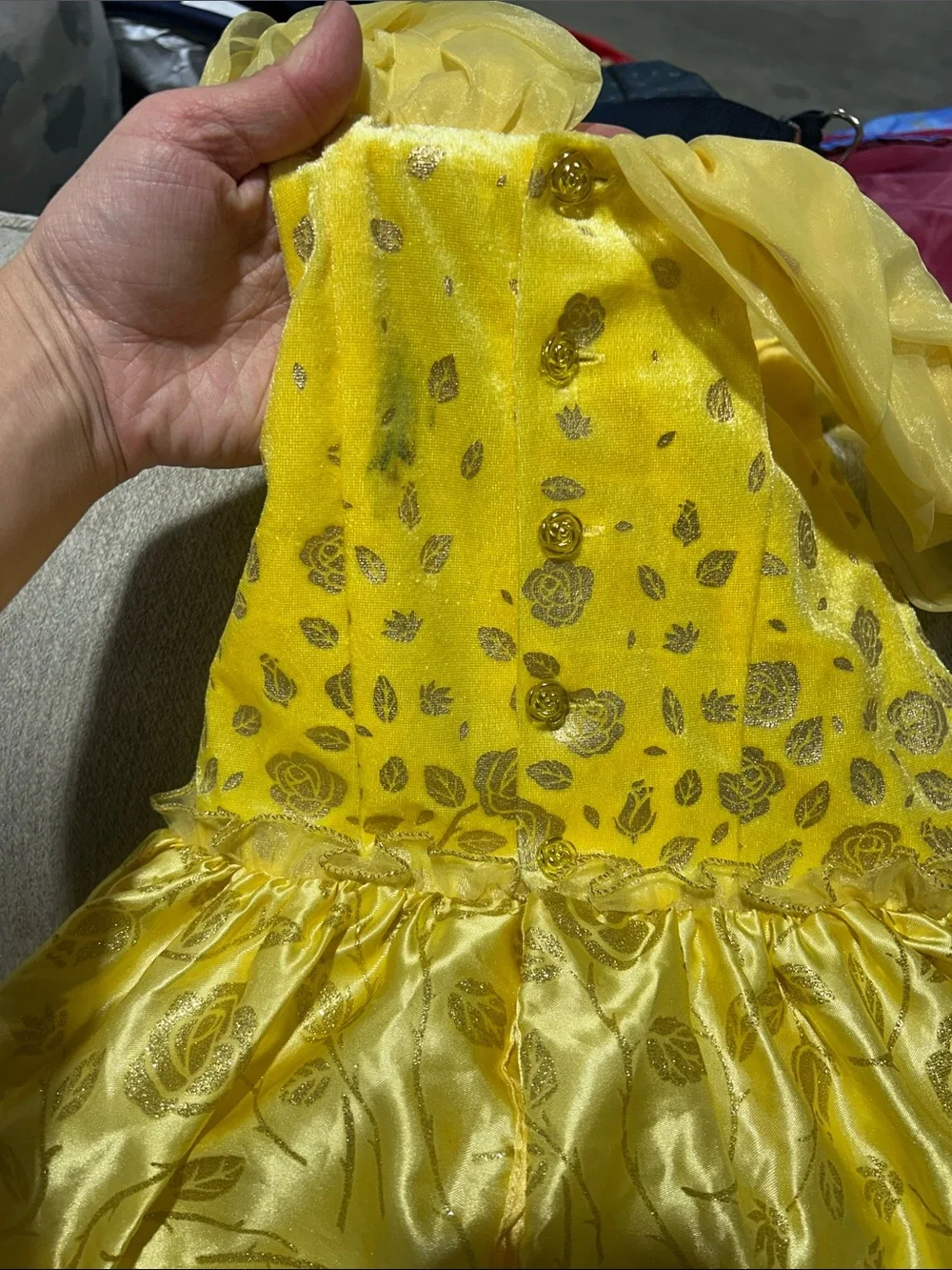 Disneys Belle Princess Gown Kids Costume